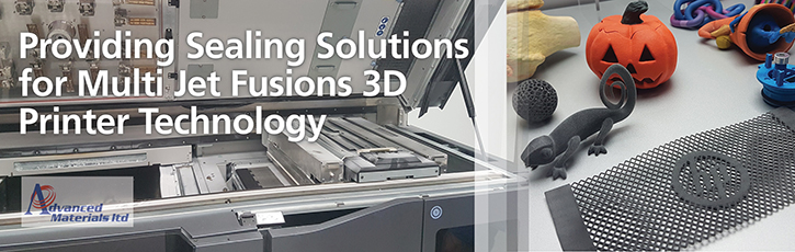 Advanced Materials & HP work together to seal components of the HP Jet Fusion 3D printer 